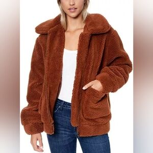 Elodie Oversized Teddy Coat